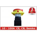 Commercial Lighting Rotary Isolator Switch with Front Mounting , Lockable