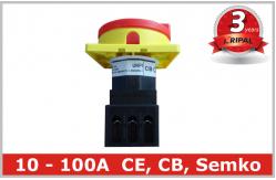 China Commercial Lighting Rotary Isolator Switch with Front Mounting , Lockable supplier