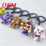 3D Character Keychain with Metal Plastic Key Ring Figure toy Keychain for sale
