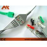 MEK MP 1000, MP 600, MP 500 Compatible 5 Lead Clip Direct-Connect ECG Cable for sale