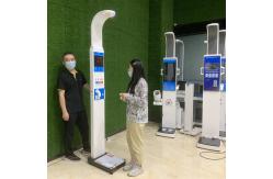 China Physician Ultrasonic BMI Height Weight Measuring Scale Instruments supplier