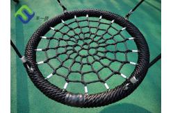 China Hanging Netted Seat Playground Net Swing 100cm 120cm Children Adventure Park supplier