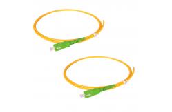 China Low Back Reflection Loss 1.5m Single Mode Fiber Pigtails supplier