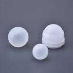 White Plastic Roller Ball Inserts 28.6mm For 75ml Or 50ml Bottles for sale