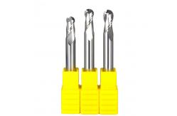 China Aluminum Ball End Mill Cutter Tungsten Carbide CNC Milling Cutter supplier