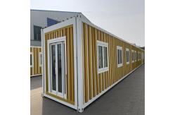 China Expandable Prefab Home Galvanized Steel Frame 18.5sqm supplier