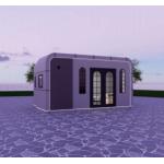 Foldable Aluminum Capsule House Container Temporary Accommodation for sale