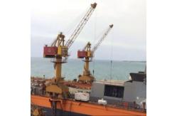 China Shipyard Floating Dock Portal Crane With Wire Rope Variation, Customized Design supplier