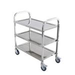 High Durability Custom Metal Products , Stainless Steel Hospital Medical Trolley for sale