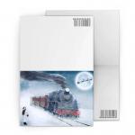 New Year Greeting Custom Lenticular Cards PET / PP CYMK Lenticular Image Printing
