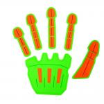 Gloves TPR Patch Custom LOGO Heat Press Sew On Embossed Rubber PVC Patch 3D for sale