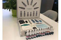 China Leather Package Permanent Makeup Kit With Pigments / Machines / Accessory Series supplier
