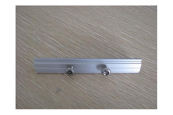 Aluminum Rails Solar Roof Mounting Systems / Solar Power AL6005-T5 1pc