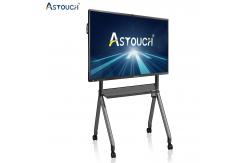 China 65 Inch Dual System Interactive Flat Panel IR touch with 40 points supplier