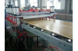 China Exhibition Board WPC Extruder Wood Plastic Composite Extrusion Line supplier
