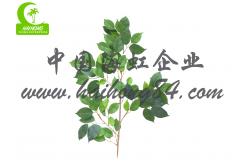China Fire Retardant Aesthetic Faux Ficus Plant , 8ft Artificial Palm Tree In Green supplier