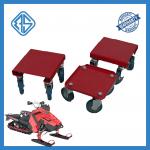 snowmobile rollers wheels car shop dolly set of 3 for sale
