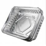 Medium Aluminum Foil Tray Disposable Aluminium Foil Take Out Containers With Lid
