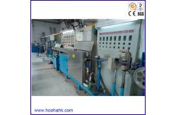 China Low Noise Wire Extrusion Machine , Single Screw UAE Power Cable Extruder Machine supplier