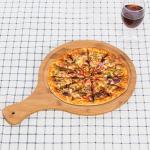 Smelless Reusable Bamboo Pizza Board , Wooden Pizza Paddle For Kitchen Supplies for sale