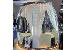 China Magic Transparent Dome House Energy Efficient Clear Globe Tent supplier