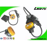 10000lux Brightness Mining Cap Lights IP68 Safety With Low Power Warning Function