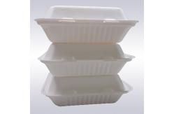 China 9 Inch 1500ml Biodegradable Bagasse Tableware Clamshell Containers Sustainable supplier