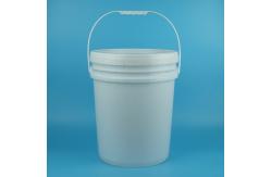 China 18kg Latex Paint Plastic Packing Bucket With Lid supplier