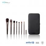 7pcs Synthetic Hair Makeup Brushes with Iron Cosmetic Case Packing for sale