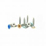 Color 316 Self-Tapping Screws Countersunk Hexagonal Cross Mountain Wire for sale