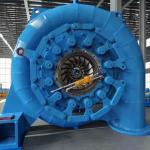 Automatic Control Stainless Steel Francis Turbine Generator - 300KW-20MW Power 400V-10kV Vertical for sale
