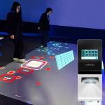 Mobile All-in-one Projector Floor Projection Projector 3d Interactive Projection Game for sale