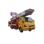 Aerial Platform Truck With 55m Arm Holding 3 Men for sale
