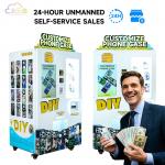 350kg Phone Case Printing Vending Machine with WiFi/Ethernet Network Connection and 1440Dpi Printing Resolution for sale