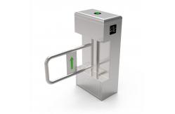 China Access Control Swing Gate Turnstile Full Automatic Waist High Turnstile supplier