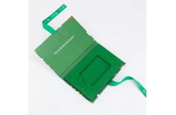 China Recycled Rigid Packaging Box Rectangular With Magnetic Closure OEM / ODM supplier