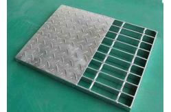 China 15-W-4 Compound Steel Grating / Stainless Steel Mesh Grate With Checker Plate supplier