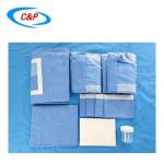 EO Sterilized Lithotomy Disposable Surgical Pack Drape Set Nonwoven Fabric ODM for sale