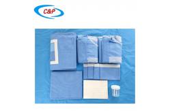 China EO Sterilized Lithotomy Disposable Surgical Pack Drape Set Nonwoven Fabric ODM supplier