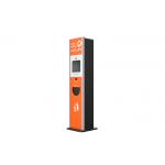 Non Contact DC12V Free Stand Hand Sanitizer Refillable bottle for sale
