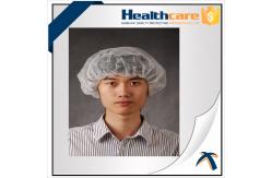 China OEM Clip Disposable Head Cap Dustproof , Surgical Operating Room Scrub Hats  supplier