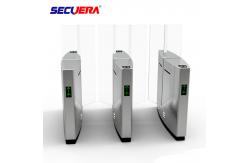 China optical smart pedestrian entrance Sliding barrier electronic turnstile barrier gate supplier
