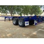 CIMC Cost Effective Steel Skeleton 3 Axles 28 Tons Cargo Transport Semi-Trailer for sale