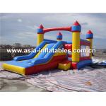 Colorful Commercial Inflatable Combo Inflatable with slide for sale