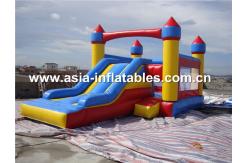China Colorful Commercial Inflatable Combo Inflatable with slide supplier