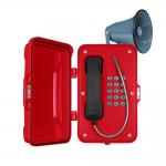 Out Door SOS Industrial Weatherproof Telephone With Full Keypad In OEM