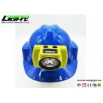 Waterproof 6800mAh 385lum Rechargeable LED Cap Lamp 2.96W