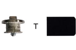 China High Precision Diamond Profile Wheel , Vacuum Brazed Router Bits For Angle Grinder supplier