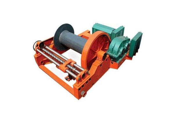 Electric mine winch