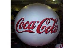 China Hot Sale Advertising Inflatables Coca Helium Sphere , Advertising Inflatables Helium Balloon supplier
